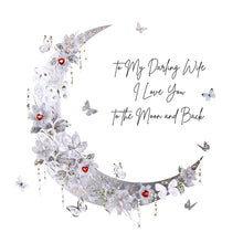 Load image into Gallery viewer, Five Dollar Shake Moonlight Darling Wife - To The Moon And Back Card