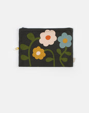 Load image into Gallery viewer, Caroline Gardner Floral/Hearts Set of 2 Travel Pouches

