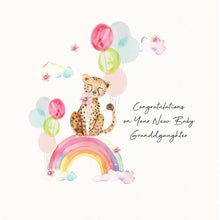 Load image into Gallery viewer, Five Dollar Shake ‘Beija-Flor’ Congratulations on Your New Baby Granddaughter Card