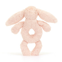 Load image into Gallery viewer, Jellycat Bashful Blush Bunny Ring Rattle