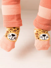 Load image into Gallery viewer, Blade & Rose Lola The Jaguar Socks / 0-2 Years