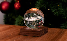 Load image into Gallery viewer, Ginkgo Design Amber Crystal Light / Solar System