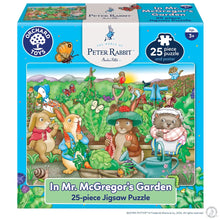 Load image into Gallery viewer, Orchard Toys Peter Rabbit™ In Mr. McGregor's Garden 25 Piece Jigsaw Puzzle
