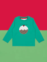 Load image into Gallery viewer, Blade & Rose Christmas Pudding Top / 0-2 Years