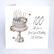 Load image into Gallery viewer, Five Dollar Shake Crystal Curiosities 100 Let’s Eat Cake! Special Birthday Card
