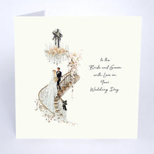 Load image into Gallery viewer, Five Dollar Shake ‘Gatsby’s Wedding’ To the Bride and Groom With Love Wedding Day Card
