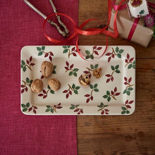 Load image into Gallery viewer, Emma Bridgewater Folk Rosehip Medium Oblong Plate
