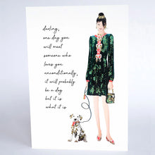 Load image into Gallery viewer, Counting Stars Loves You Unconditionally Probably A Dog Card