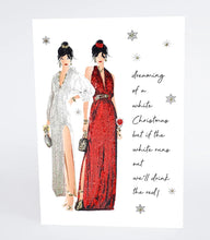 Load image into Gallery viewer, Counting Stars Haute Hippie Christmas Card Dreaming Of A White Christmas