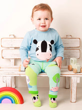 Load image into Gallery viewer, Blade & Rose Bailey The Cow Design Socks / 0-3 Years