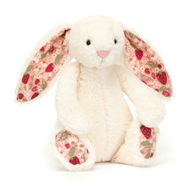 Load image into Gallery viewer, Jellycat Blossom Cream Bunny 'Berry' Soft Toy