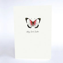 Load image into Gallery viewer, Counting Stars Fly Butterfly Hey Soul Sister Card