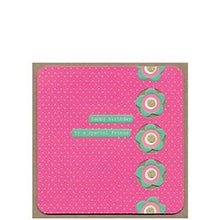 Load image into Gallery viewer, Cinnamon Aitch ‘Dinky Daisy’ Pink Spots Special Friend Birthday Card