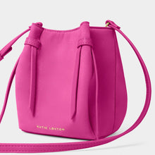 Load image into Gallery viewer, Katie Loxton Celina Mini Suedette Bucket Bag / Magenta