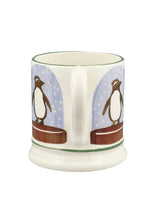 Load image into Gallery viewer, Emma Bridgewater Penguin Snow Globe 1/2 Pint Mug