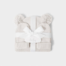 Load image into Gallery viewer, Katie Loxton Baby Hat & Mittens Set / Off White