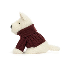 Load image into Gallery viewer, Jellycat Munro Scottie Dog ‘Winter Jumper’ Soft Toy