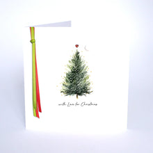 Load image into Gallery viewer, Five Dollar Shake Ribbon Candy With Love For Christmas Small Card