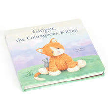 Load image into Gallery viewer, Jellycat Ginger, The Courageous Kitten Book