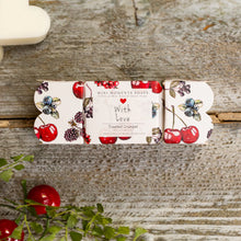 Load image into Gallery viewer, Toasted Crumpet Mon Cheri Mini Moments Boxed Trio of Heart Soaps