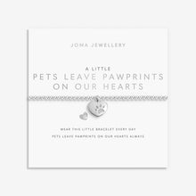 Load image into Gallery viewer, Joma A Little 'Pets Leave Pawprints On Our Hearts' Bracelet