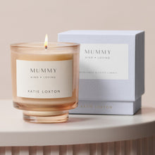 Load image into Gallery viewer, Katie Loxton Sentiment Candle / Mummy / Fresh Linen & White Lily