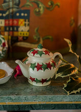 Load image into Gallery viewer, Emma Bridgewater Christmas Stars Tiny Teapot Decoration Boxed