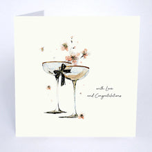 Load image into Gallery viewer, Five Dollar Shake ‘Gatsby’s Wedding’ With Love and Congratulations Wedding Card