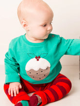 Load image into Gallery viewer, Blade & Rose Christmas Pudding Top / 0-2 Years
