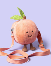 Load image into Gallery viewer, Jellycat Amuseables Peach Shoulder Bag