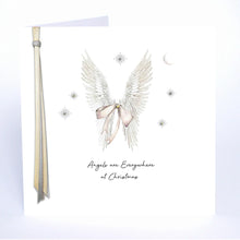 Load image into Gallery viewer, Five Dollar Shake Ribbon Candy Angels Are Everywhere At Christmas Card