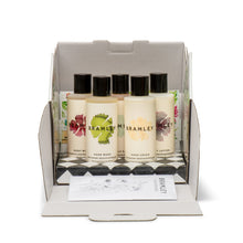 Load image into Gallery viewer, Bramley Greenhouse Gift Set Contains 100ml Hand Wash, 100ml Hand Cream, 100ml Bubble Bath, 100ml Body Wash and 100ml Body Lotion