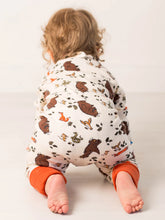 Load image into Gallery viewer, Blade & Rose Gruffalo Outdoor Adventure Zip-Up Romper / 0-12 Months