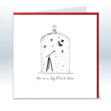 Load image into Gallery viewer, Five Dollar Shake Love & Co You Are A Sky Full Of Stars Valentine Card