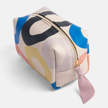 Load image into Gallery viewer, Caroline Gardner Multi Loop Cube Cosmetic Bag