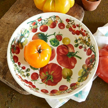 Load image into Gallery viewer, Emma Bridgewater Vegetable Garden Tomatoes Medium Pasta Bowl