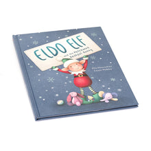 Load image into Gallery viewer, Jellycat Eldo Elf And The Patchwork Bashful Bunny Book