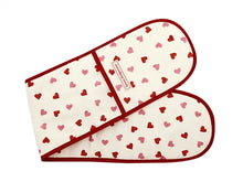 Load image into Gallery viewer, Emma Bridgewater Pink Hearts Tea Towel & Double Oven Glove Set