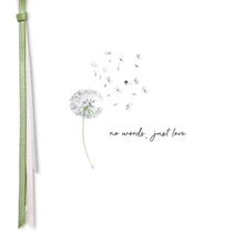 Load image into Gallery viewer, Five Dollar Shake Small Ribbons & Roses No Words, Just Love Card