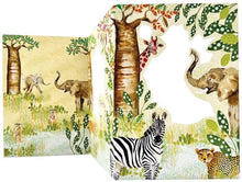 Load image into Gallery viewer, Cinnamon Aitch ‘Alice’s Garden’ Safari Card