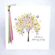 Load image into Gallery viewer, Five Dollar Shake Ribbon & Roses With Love On Mothering Sunday (Tree) Card