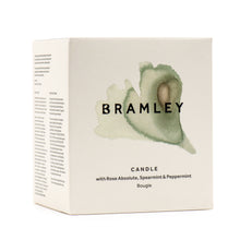 Load image into Gallery viewer, Bramley Home Candle with Rose Absolute, Spearmint & Peppermint