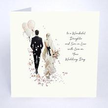 Load image into Gallery viewer, Five Dollar Shake ‘Gatsby’s Wedding’ To a Wonderful Daughter and Son in Law with Love on Your Wedding Day Card