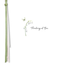 Load image into Gallery viewer, Five Dollar Shake Small Ribbons & Roses Thinking Of You Card