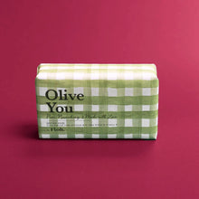 Load image into Gallery viewer, Toasted Crumpet ‘Floh’ Olive You Soap
