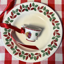Load image into Gallery viewer, Emma Bridgewater Christmas Joy Tiny Teacup Decoration Boxed
