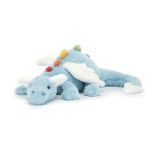Load image into Gallery viewer, Jellycat Sky Dragon Soft Toy