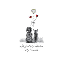 Load image into Gallery viewer, Five Dollar Shake Love & Co Not Just My Valentine My Soulmate Card