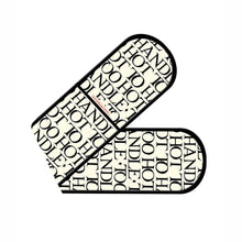 Load image into Gallery viewer, Emma Bridgewater Black Toast Tea Towel & Double Oven Glove Set