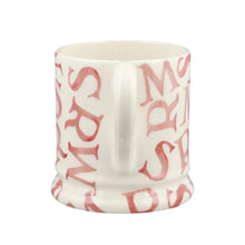 Load image into Gallery viewer, Emma Bridgewater M.R.S Pink 1/2 Pint Mug
